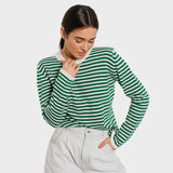 Francisca | Striped Long Sleeve Sweater