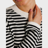 Francisca | Striped Long Sleeve Sweater