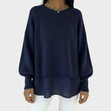 Denise | Layered Knit Jumper