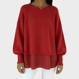 Denise | Layered Knit Jumper