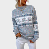 Emma | Snowflake Pattern Sweater