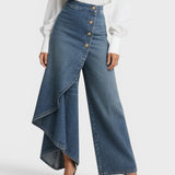 Audrey | Pantalones de mezclilla envolventes