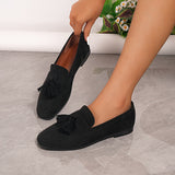 Alicia - Block Heel Shoe with Bow