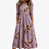 SABINA - VESTIDO MIDI FLORAL