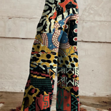 FELICITY™ - Pantalones de pierna ancha con estampado artístico