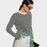 Francisca | Striped Long Sleeve Sweater
