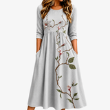 LETIZIA - VESTIDO MIDI FLORAL