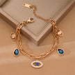 Pulsera de moda simple y sin color