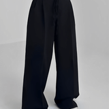 Gema Pantalón Sastre de Cintura Alta detalle de la cintura