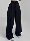 Gema Pantalón Sastre de Cintura Alta detalle de la cintura