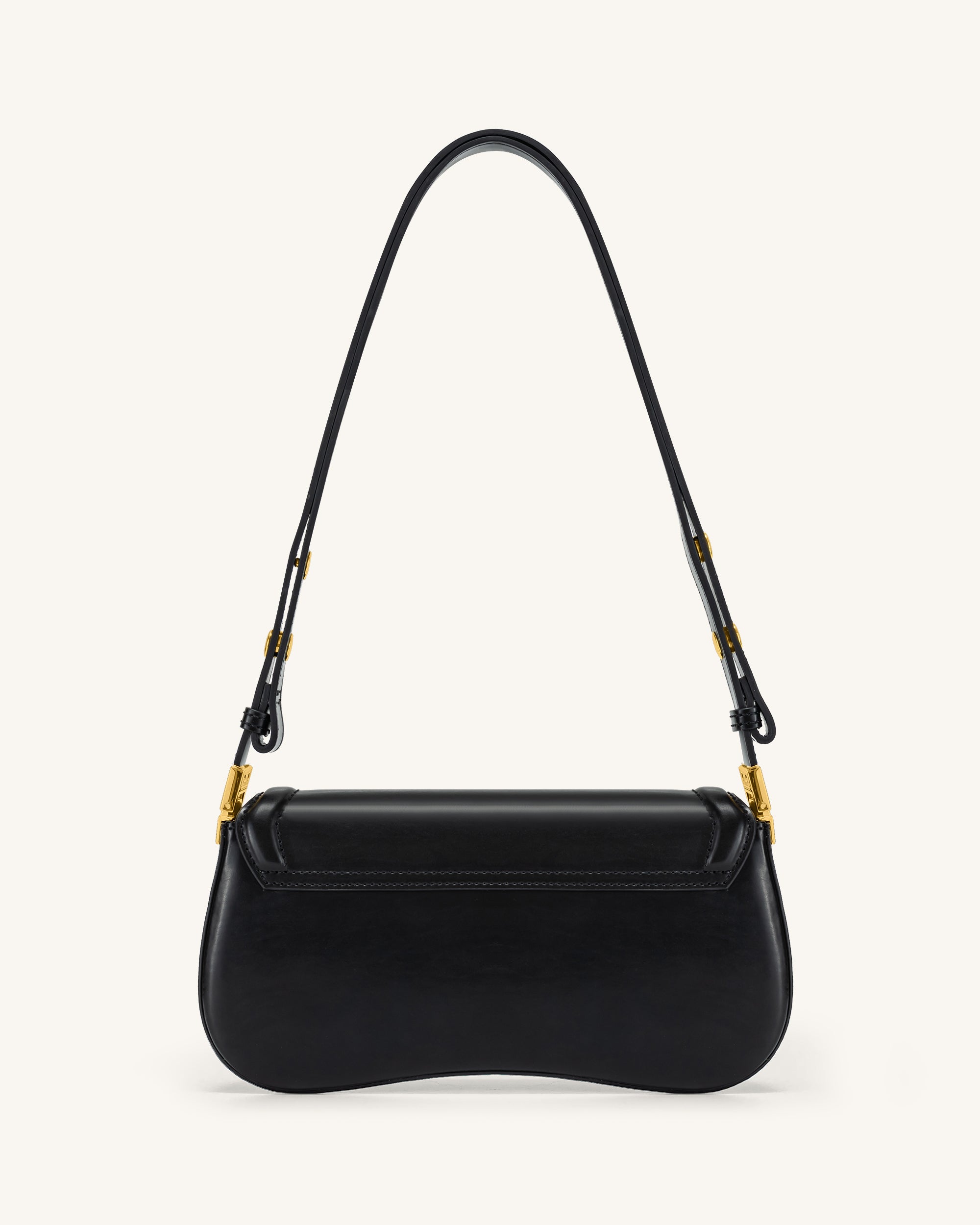 Aitziber Bolso de Hombro Negro bolso moderno para mujer