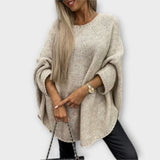 Isabelle - Jersey elegante para mujer con cuello redondo