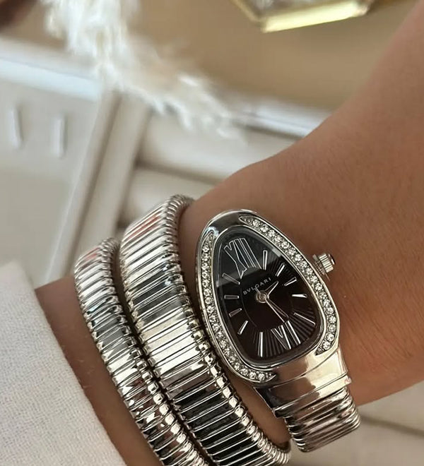 Mariah | Reloj con Pulsera de Serpiente