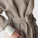 Clara | Long Wool Blend Coat