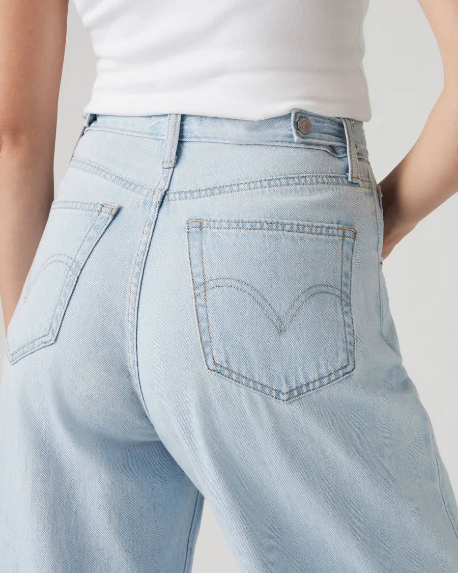 Raquel Vaqueros holgados con cintura ajustable look casual femenino