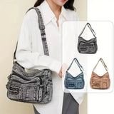 Jenna | Denim Shoulder Bag