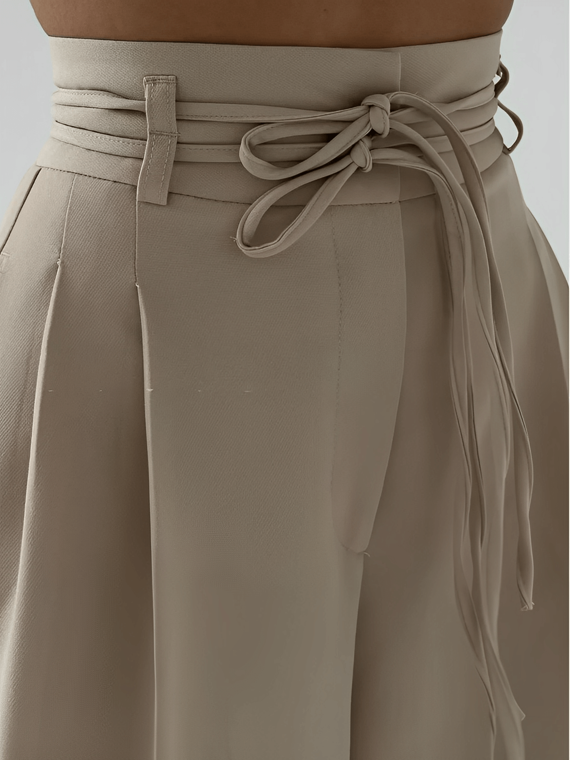 Gema Pantalón Sastre de Cintura Alta look femenino elegante