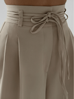 Gema Pantalón Sastre de Cintura Alta look femenino elegante