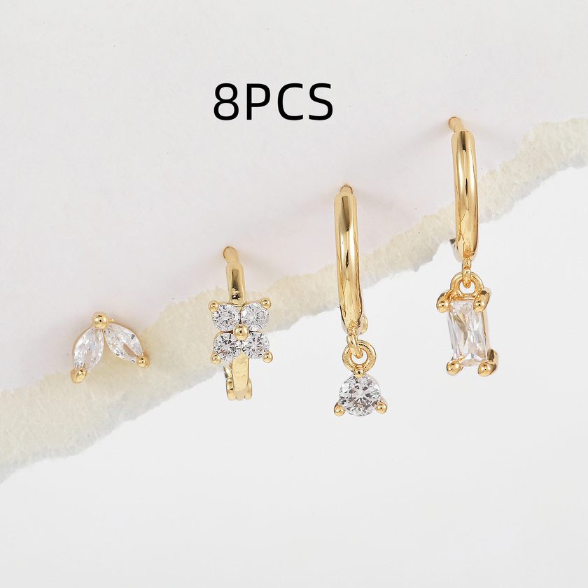 Pendientes de lujo ligero para mujer