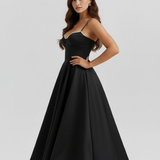 Selene | Flowy midi skirt