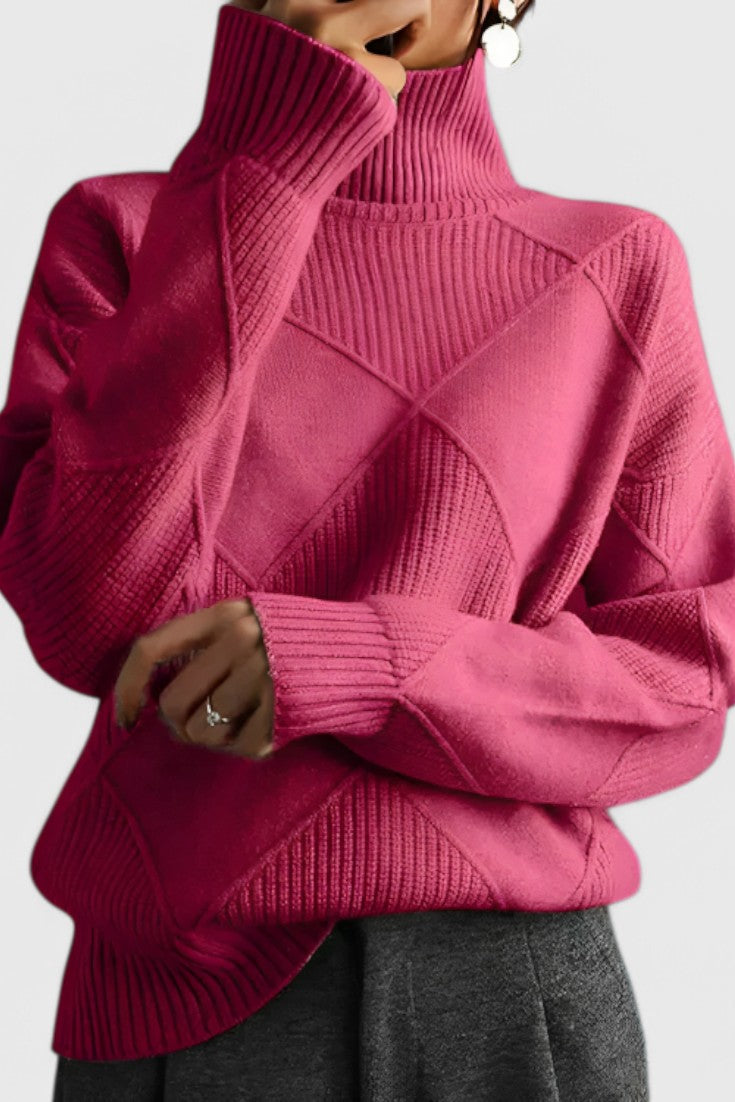 Jasmine | Cashmere Turtleneck Sweater