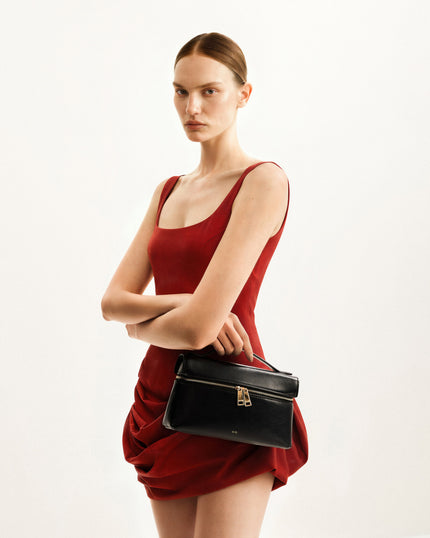 Josefa Bolso de Asa Superior Negro bolso femenino moderno