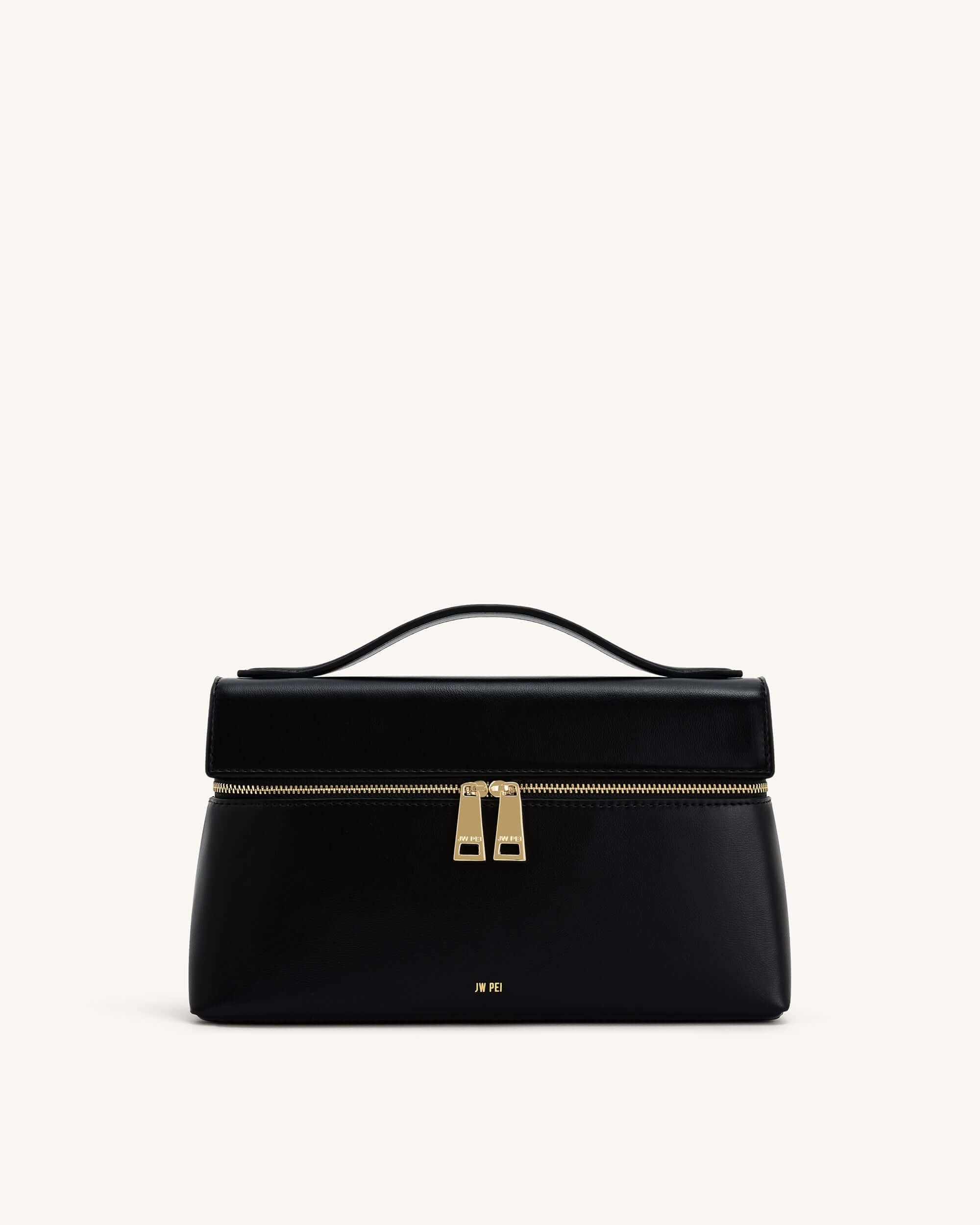 Josefa Bolso de Asa Superior Negro elegante para mujer
