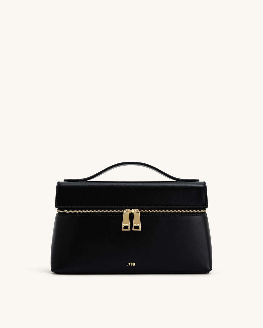 Josefa Bolso de Asa Superior Negro elegante para mujer