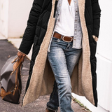 Amelia | Elegante abrigo reversible para mujer