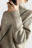 Jasmine | Cashmere Turtleneck Sweater