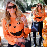 Halloween | Sudadera de Calabaza de Halloween