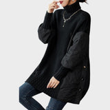 Sarah | Oversize Turtleneck Jersey