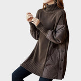 Sarah | Oversize Turtleneck Jersey