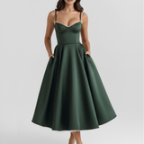 Selene | Flowy midi skirt