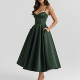 Selene | Flowy midi skirt