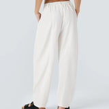 Lidia Pantalón oficina pierna barril look femenino elegante