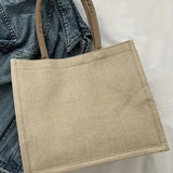 Eco-Friendly Jute Bag with Floral Print