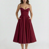Selene | Flowy midi skirt