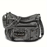 Jenna | Denim Shoulder Bag