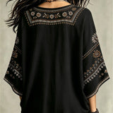 Nerea | Blusa bohemia con estampado floral