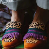 Justa | Leopard Brown Loafers