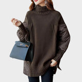 Sarah | Oversize Turtleneck Jersey