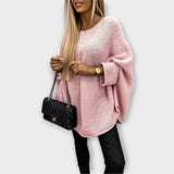 Isabelle - Jersey elegante para mujer con cuello redondo
