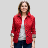 Diana - Chaqueta acolchada casual con cuello vuelto