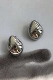 Pendientes Metálicos en Forma de Gota