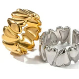 Hazel | Wrapping Heart Ring