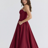 Selene | Flowy midi skirt