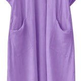 Mila | V-neck Linen Maxi Dress