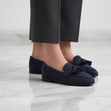 Alicia - Block Heel Shoe with Bow
