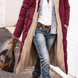 Amelia | Elegante abrigo reversible para mujer